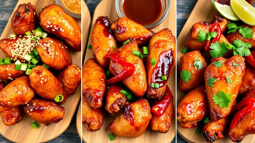 top air fryer wing recipes