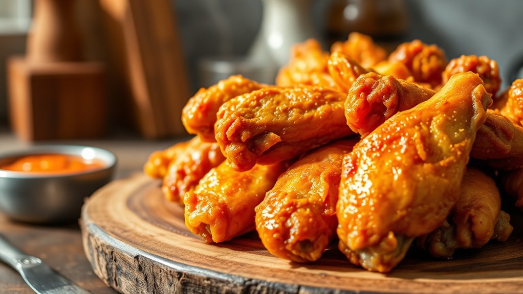top air fryer wing recipes