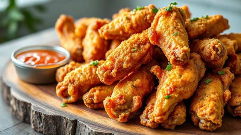 top air fryer wings