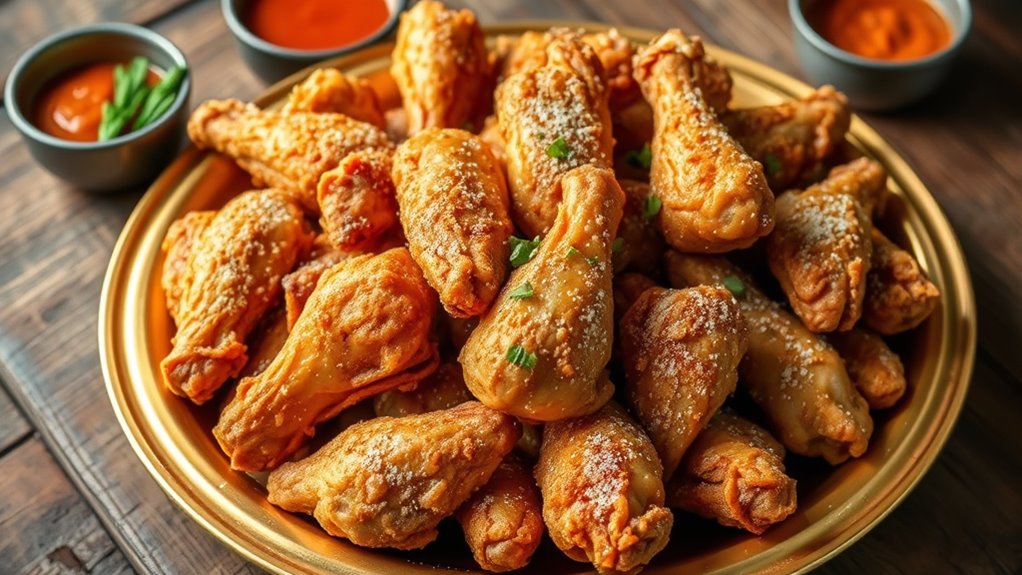 top air fryer wings recipes