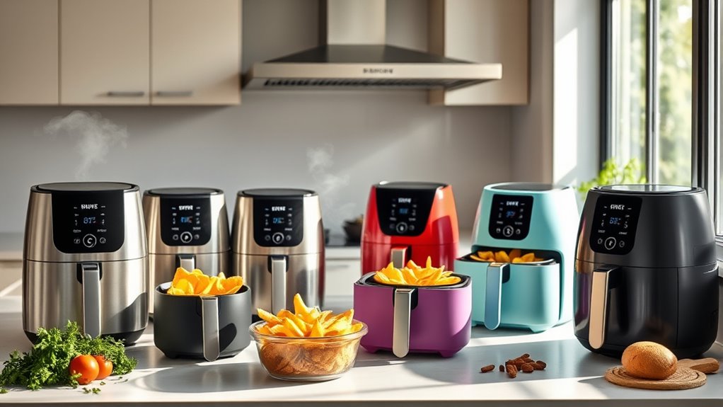 top air fryers eliminating odors