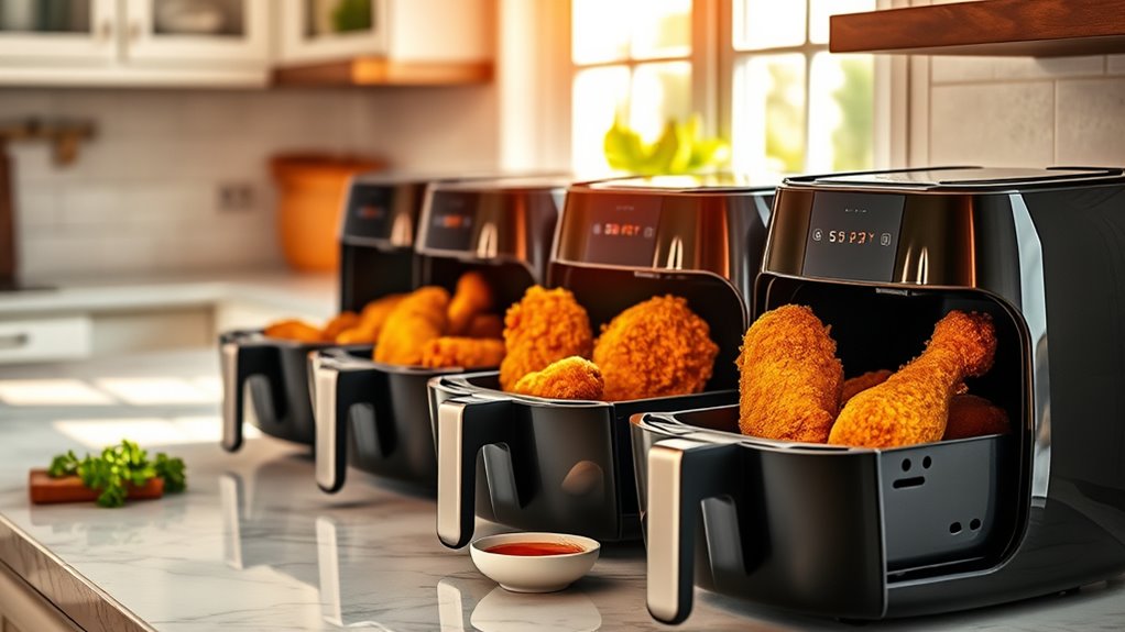 top air fryers for crispy chicken