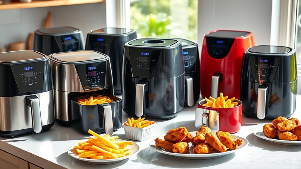 top air fryers for crispy results