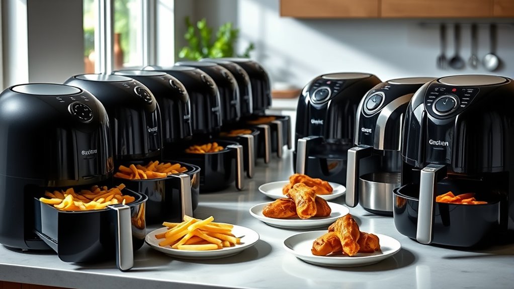 top air fryers for crispy results