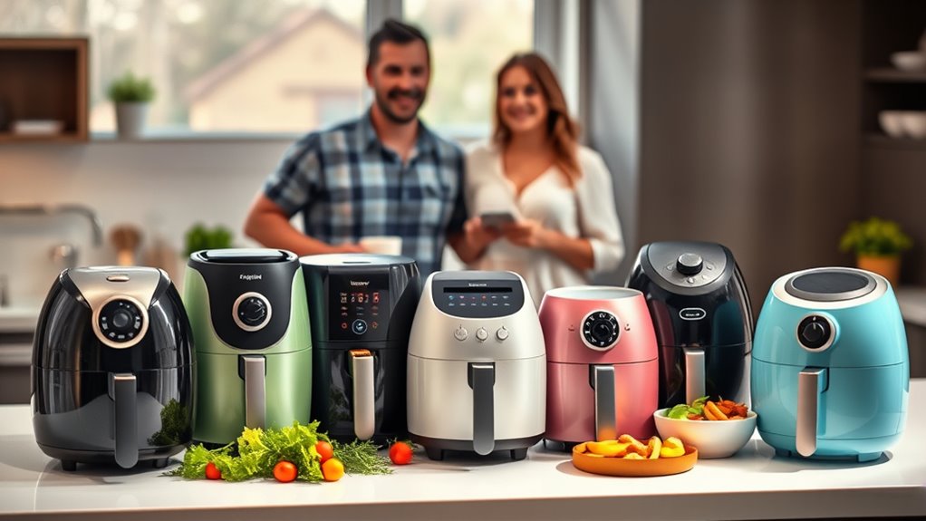 top air fryers for four