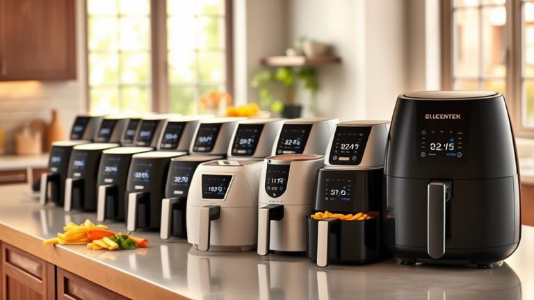 top air fryers for four