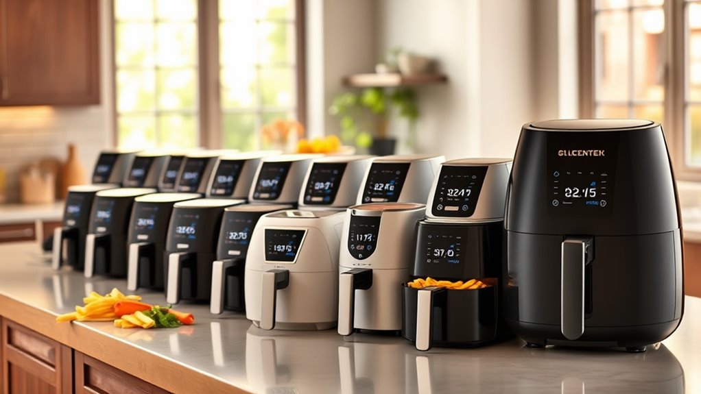 top air fryers for four