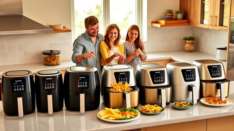 top air fryers for fours