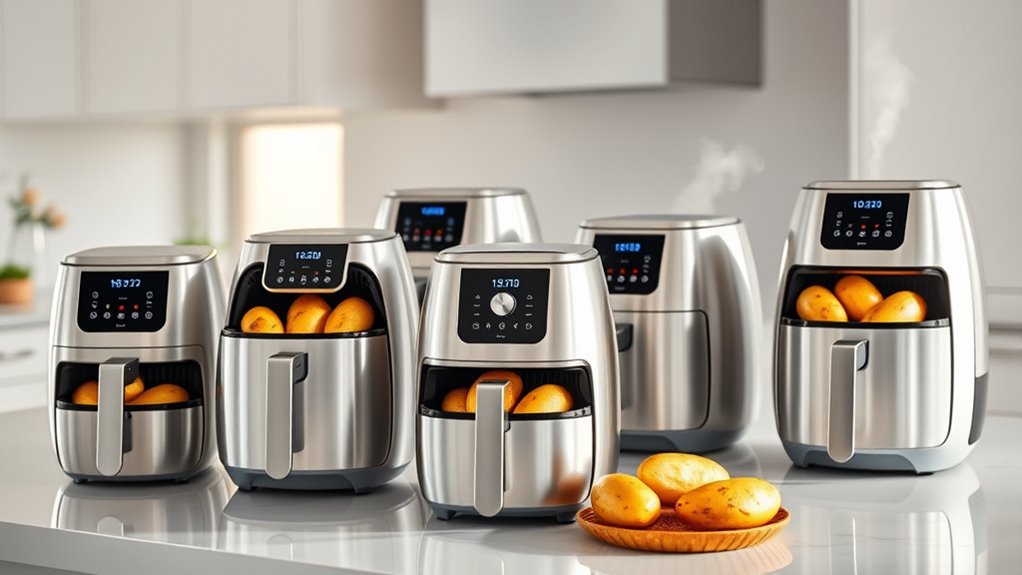 top air fryers for potatoes