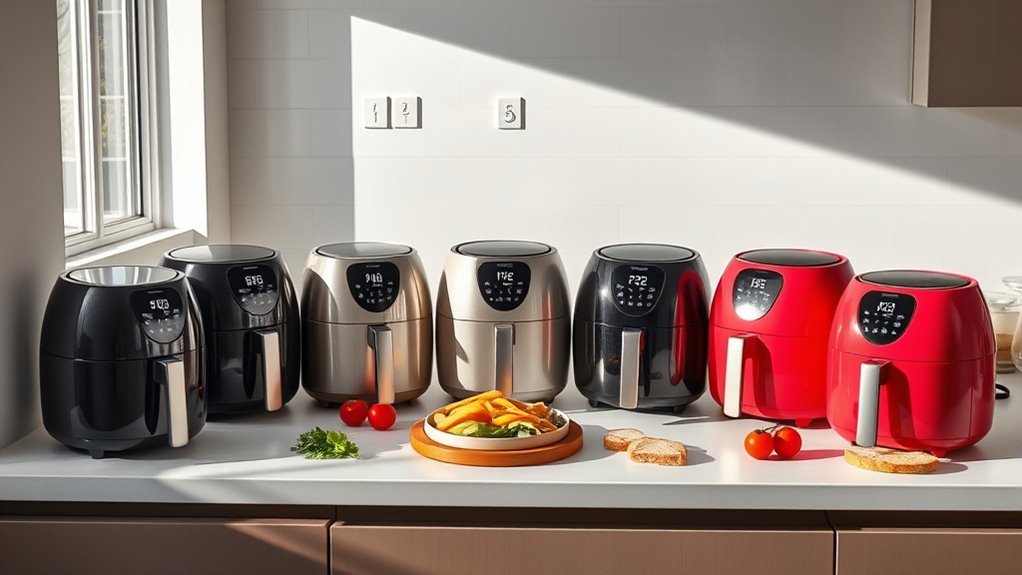 top air fryers for small groups