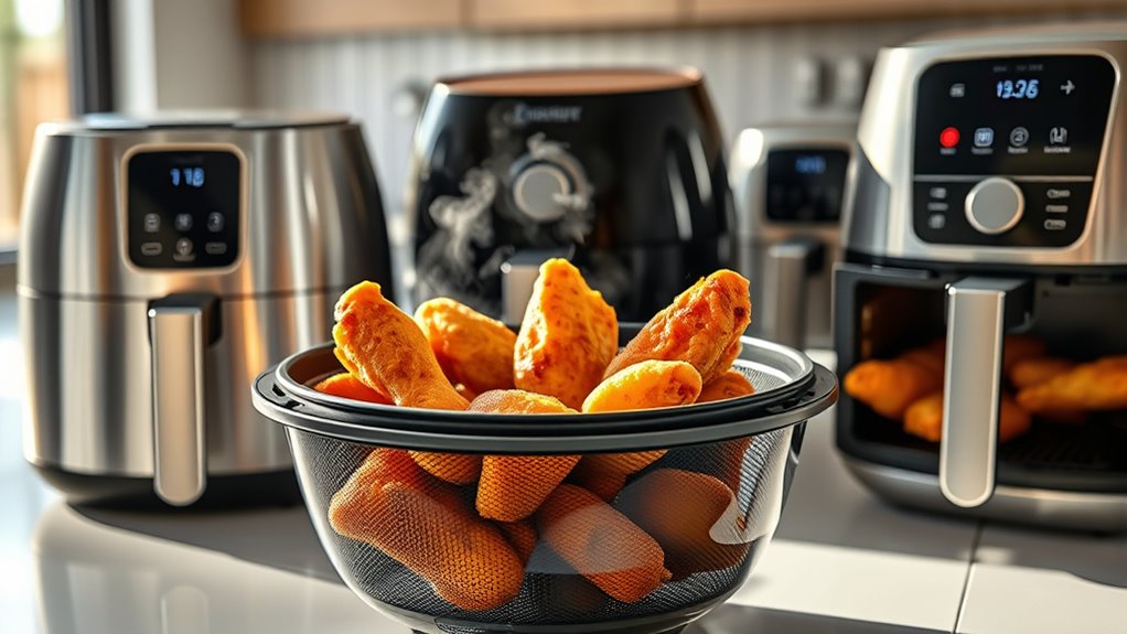 top air fryers for wings
