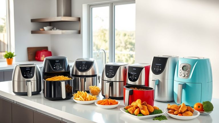 top air fryers selection