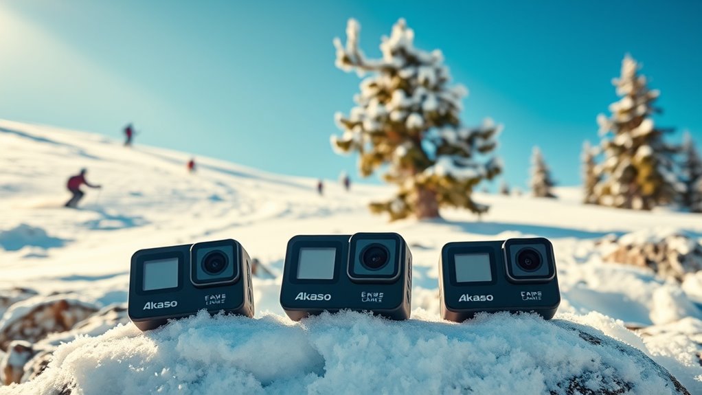 top akaso ski cameras