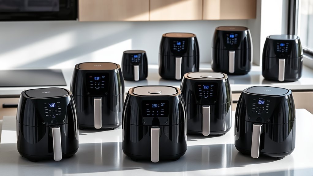 top black air fryers
