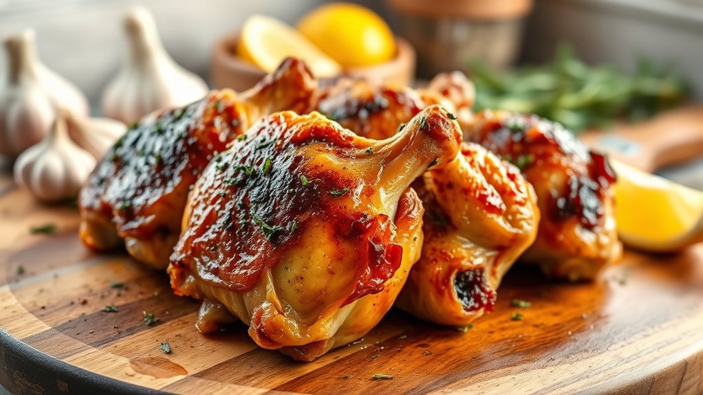 top bone in chicken thighs