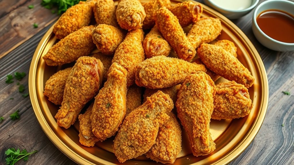 top breading choices for crispy wings
