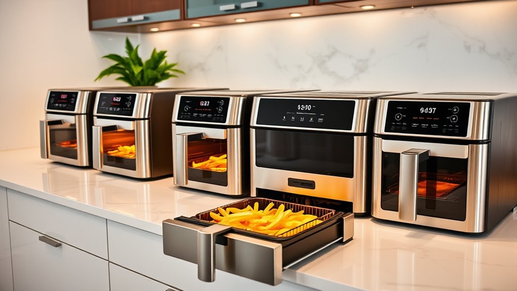 top built in air fryers