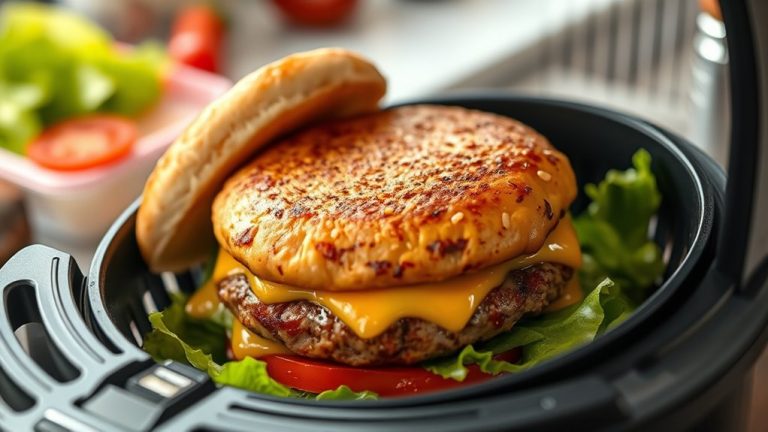 top burger air fryer tips