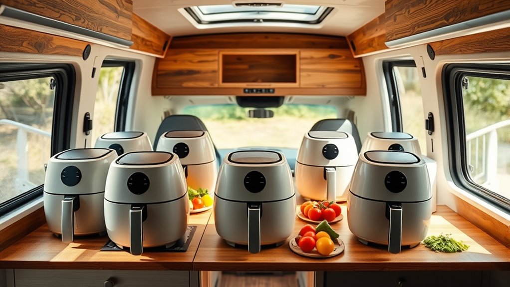 top camper van air fryers