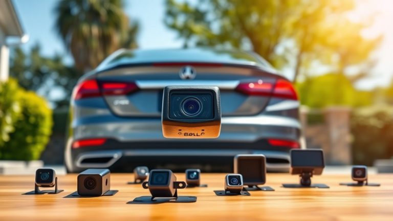 top car backup cameras