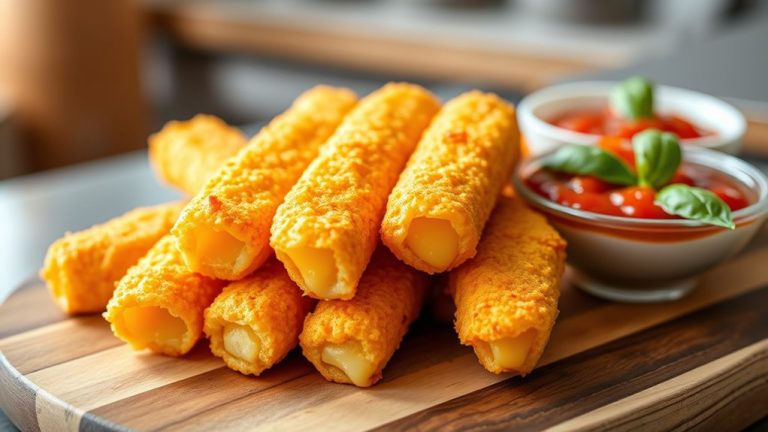 top cheesy air fryer sticks