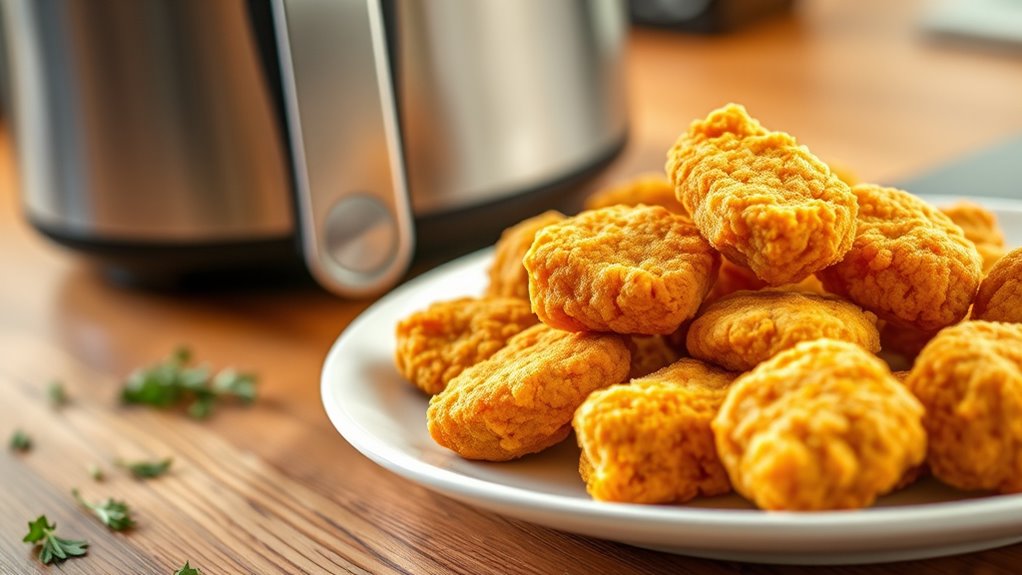 top chicken nugget air fryer settings