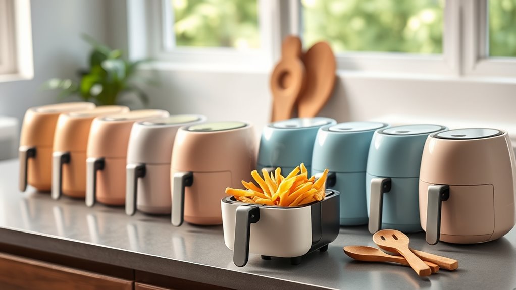 top compact ceramic fryers