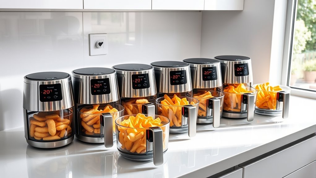top compact glass air fryers
