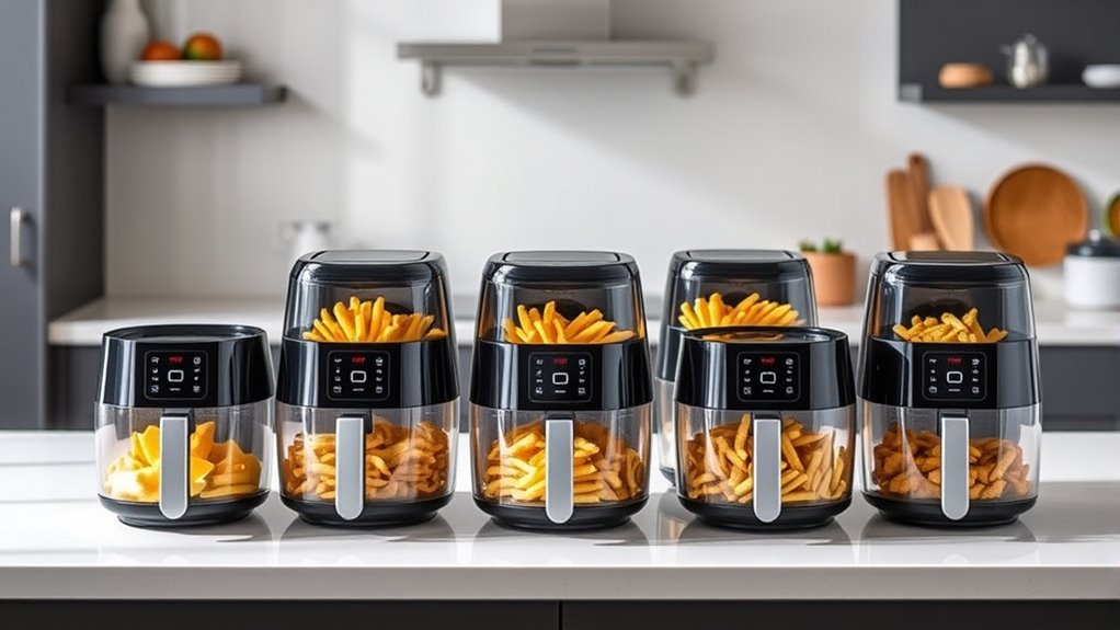 top compact glass air fryers