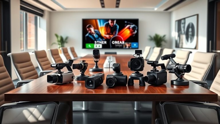 top conference room cameras
