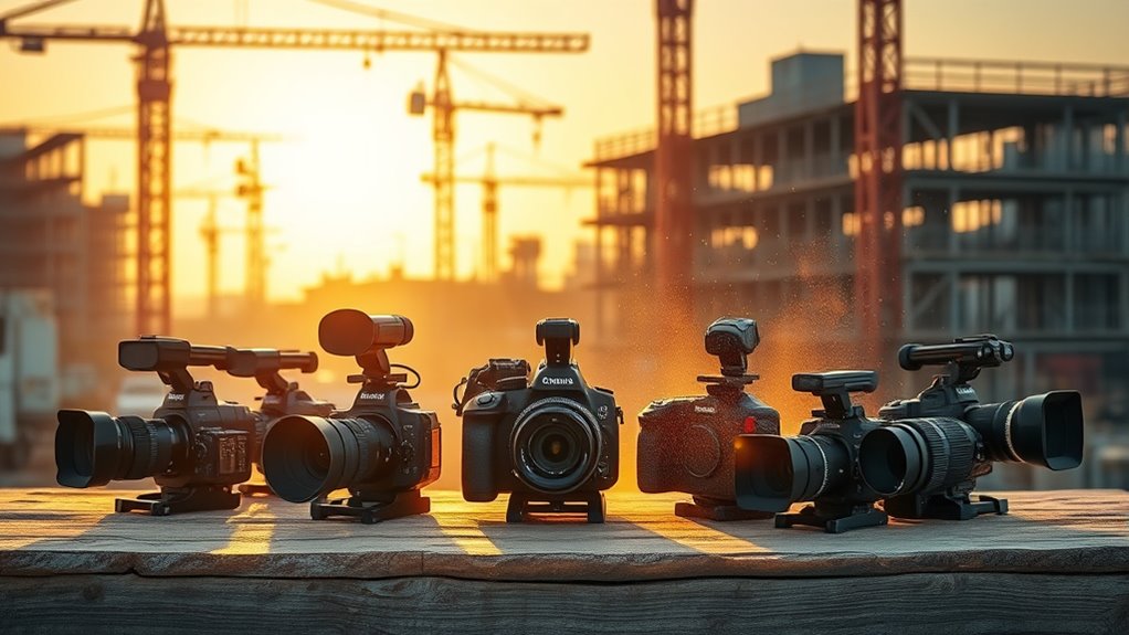 top construction video cameras