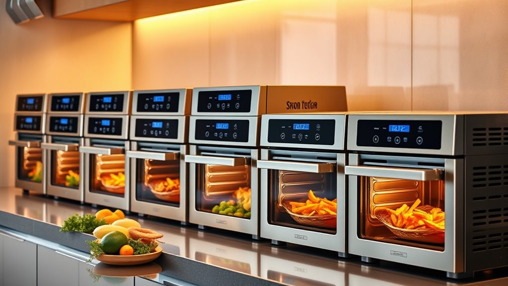 top convection air fryer combos