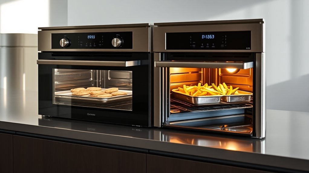 top convection air fryer ranges