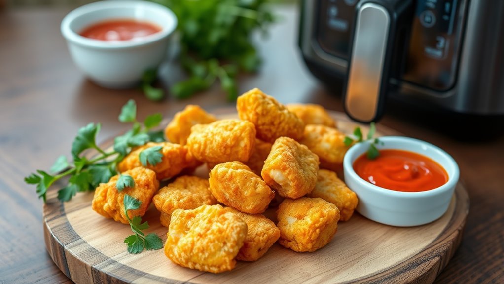top crispy air fryer chicken nuggets