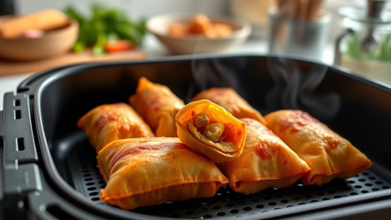 top crispy air fryer egg rolls