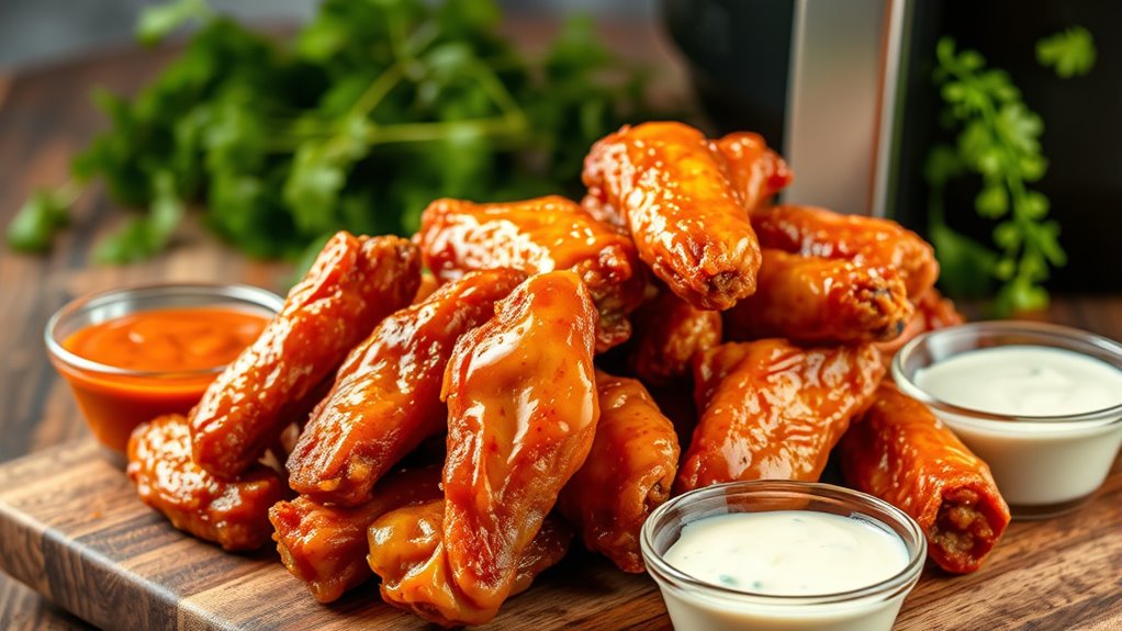 top crispy air fryer wings