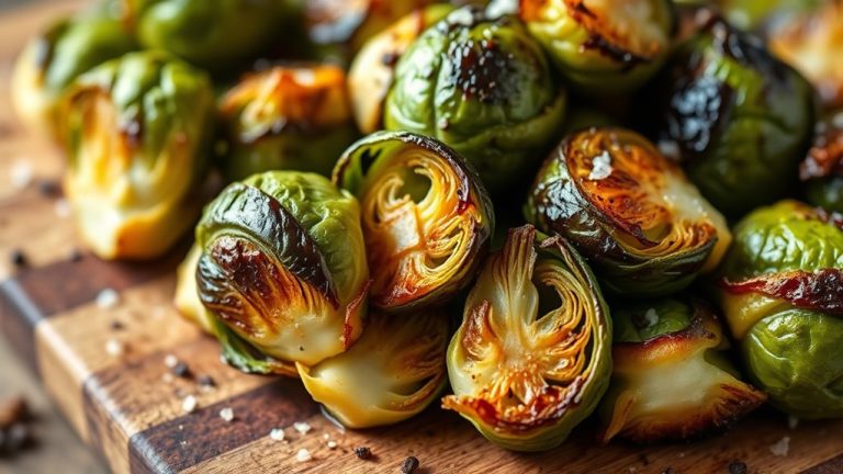 top crispy brussels sprouts
