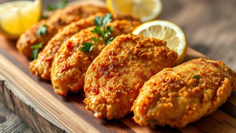 top crispy chicken cutlets