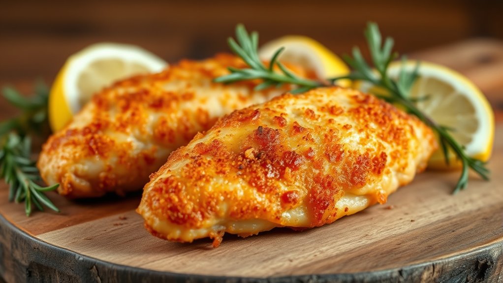 top crispy juicy chicken tenders