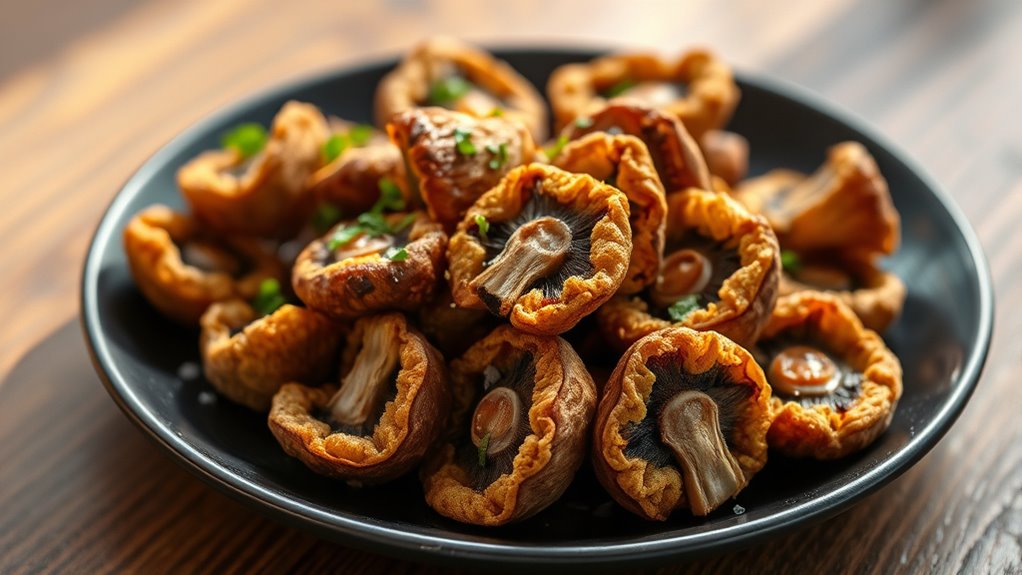 top crispy mushroom recipes