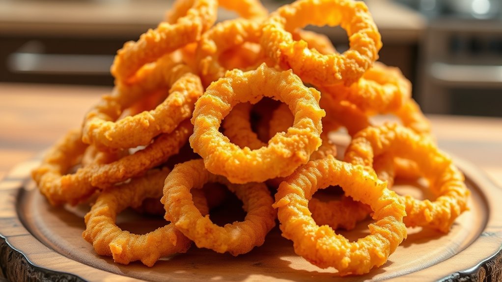 top crispy onion rings