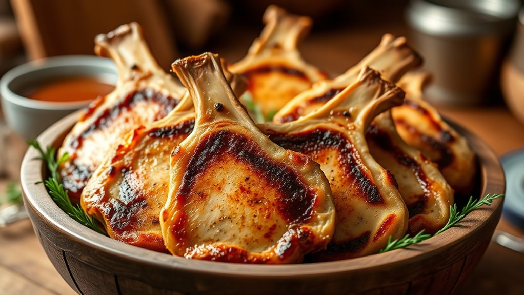 top crispy pork chops