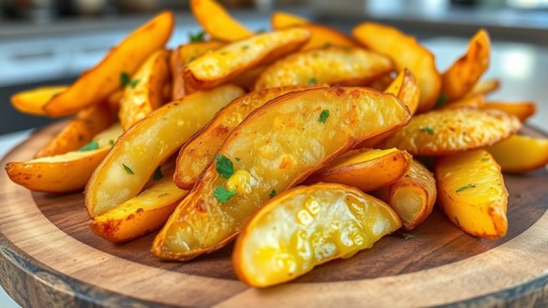 top crispy potato wedges