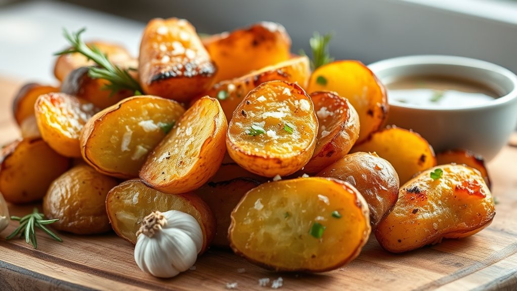 top crispy roast potatoes