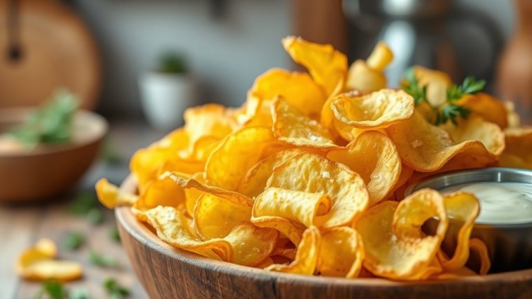 top crunchy air fryer chips