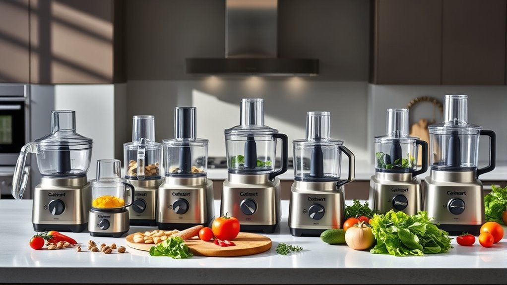top cuisinart processor sizes