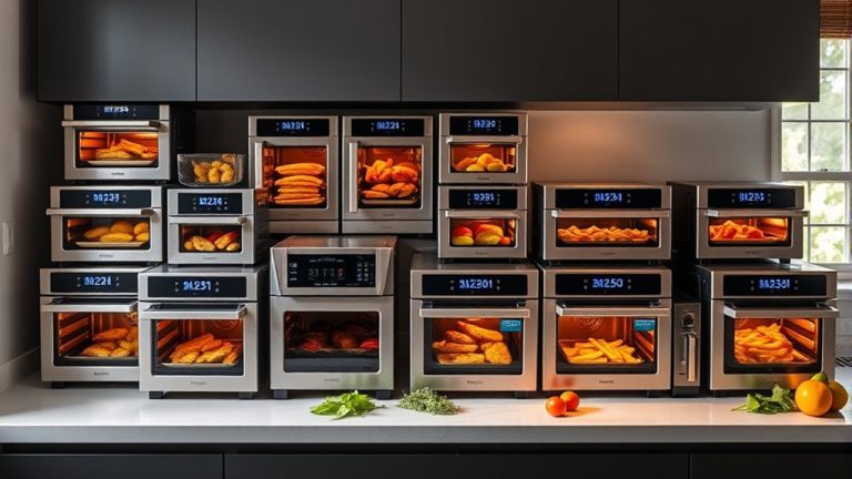 top double door air fryers