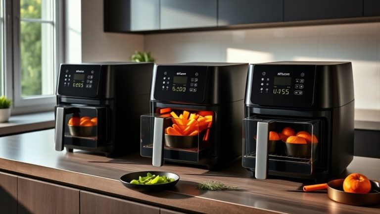 top double oven air fryers