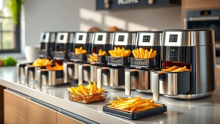 top double sided air fryers