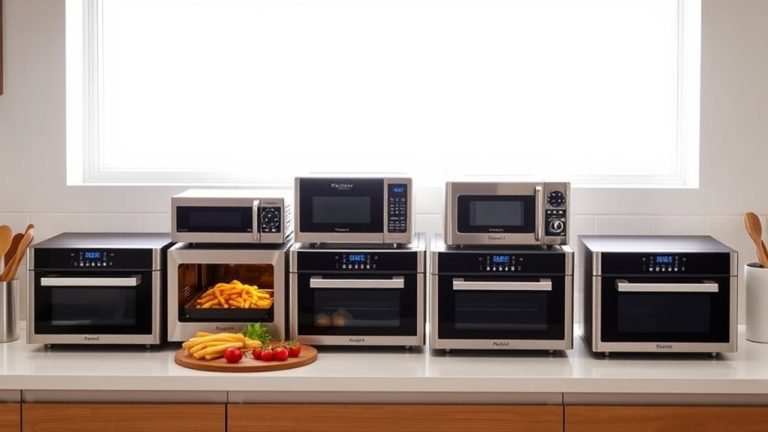top drawer microwave air fryers
